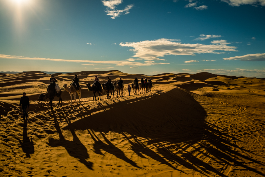 Camel Trek, Sahara Desert, Morocco | Barbara Cameron Pix | Food & Travel Photographer