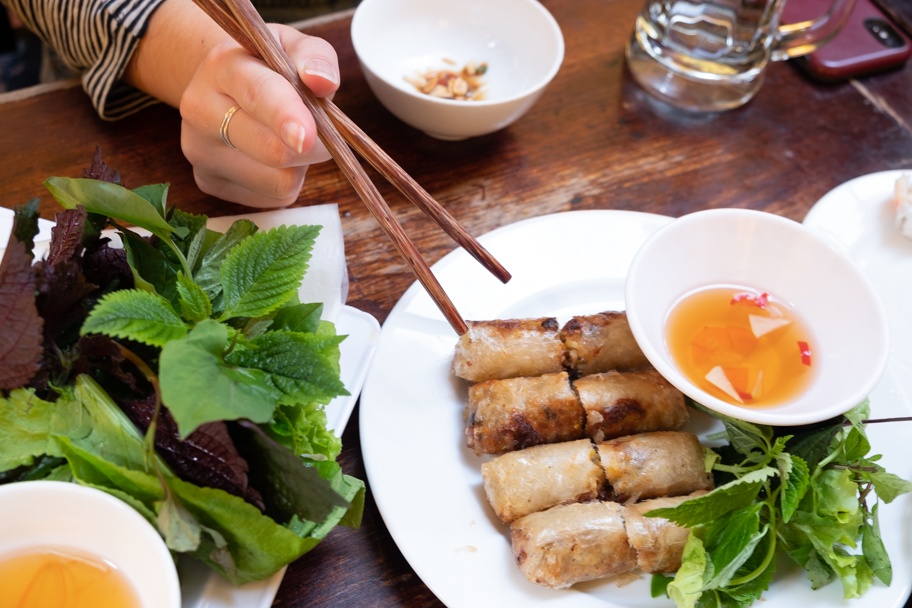 Nem: spring rolls, Hanoi, Vietnam | Barbara Cameron Pix | Food & Travel Photographer