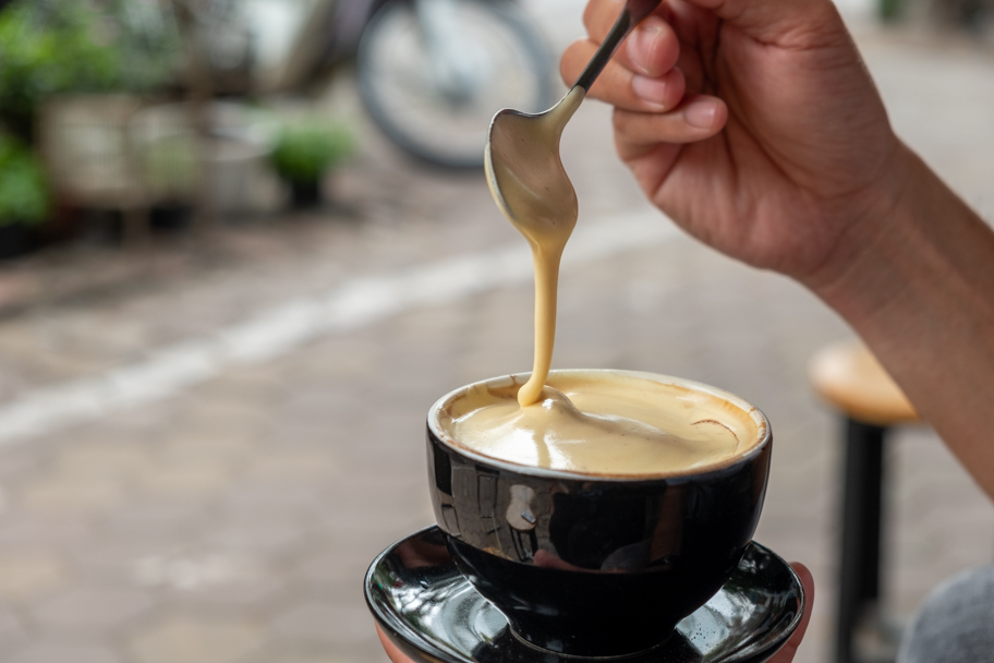 Egg Coffee, Hanoi, Vietnam | Barbara Cameron Pix | Food & Travel Photographer